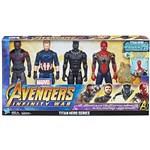 Avengers Infinity War Sada 4 Figurek 30 cm Černý Panter Iron Spider Kapitan Amerika Falcon od Hasbro1
