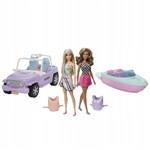 Barbie – Člun a plážový kabriolet1