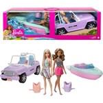 Barbie – Člun a plážový kabriolet2