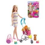 Barbie Štěňátka s kočárkem1