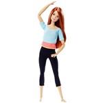 Mattel Barbie Panenka v pohybu Made to move2