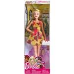 Barbie Christmas Holiday ve zlatých šatech2