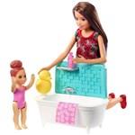 Barbie Chůva herní set čas na koupání FHY97 FXH051
