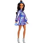 Barbie Deluxe modelka - Modré šaty JFP42 TV3