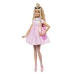 Barbie deluxe modelka - šaty s mašlí3