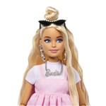 Barbie deluxe modelka - šaty s mašlí4
