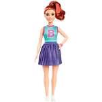 Barbie Fashionistas 232 Spódniczka sportowa i podkoszulek HYT902
