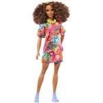  Barbie Fashionistas - Panenka v graffiti šatech HPF771