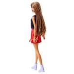 Barbie Fashionistas - Lalka modelka 123 Brunetka z warkoczami2