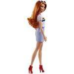 Barbie Fashionistas - Panenka modelka s duhovým tričkem zrzka1