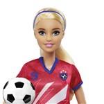 Barbie fotbalová panenka - Barbie v červeném dresu9