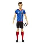 Barbie fotbalová panenka - Ken v modrém dresu5
