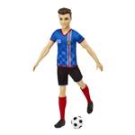Barbie fotbalová panenka - Ken v modrém dresu8