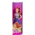 Barbie Fashionistas 232 Spódniczka sportowa i podkoszulek HYT901
