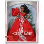 Barbie Panenka Holiday Doll 2019 Kudrnatá  Brunetka1