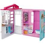 Barbie Prázdninový dům s nábytkem a panenkou2