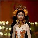 Barbie Signature Dia De Muertos 2025 – panenka v krémových šatech s volánky5