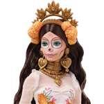 Barbie Signature Dia De Muertos 2025 – panenka v krémových šatech s volánky2