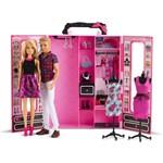 Barbie MATTEL Barbie garderoba + kabriolet i Ken4