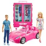 Barbie MATTEL Barbie garderoba + kabriolet i Ken1
