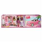 Barbie MATTEL Barbie garderoba + kabriolet i Ken5