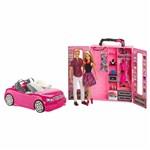 Barbie MATTEL Barbie garderoba + kabriolet i Ken3