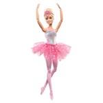 Barbie svítící magická baletka s růžovou sukní2