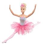 Barbie svítící magická baletka s růžovou sukní4