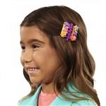 Barbie Hair Styling Hlava panenky Vlnité hnědé neonové duhové vlasy HMD802