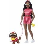 Barbie Twinning Looks Style Podwójny kostium w paski JFP371