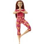 Barbie V pohybu Made to move GXF07 - Rusovláska v červeném topu1