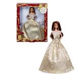 Świąteczna lalka Barbie Brązowowłosa 2025 JBH975