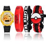 Migający zegarek LCD dla dzieci w stylu Pokémon 1