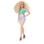 Barbie Looks Signature BLONDE w fioletowych szortach1