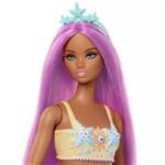 Mattel Barbie Bajkowa Syrenka - pomarańczowy HRR051