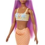 Mattel Barbie Bajkowa Syrenka - pomarańczowy HRR052