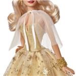 Mattel Barbie vánoční blondýnka 2023 Signature HJX084