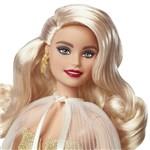 Mattel Barbie vánoční blondýnka 2023 Signature HJX085