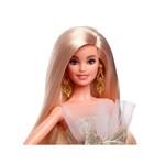 Barbie Signature - Vánoční sběratelská panenka s blond vlasy JBH953