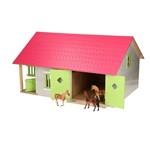 Dětská stáj Globe Farm Horse se 2 boxy a 1 dílnou 1:24 6101681