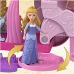 Disney Princess Kočár a zámek 2 v 1, malá panenka Aurora, 3 hrací patra HWX174