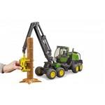 Farmer - kombajn John Deere 127OG z 1 kłodą drewna5