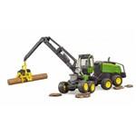 Farmer - kombajn John Deere 127OG z 1 kłodą drewna9