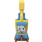 Fisher-Price - Kovový motorový vlakový jeřáb Carly s vozy HHN20 HHN174