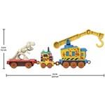 Fisher-Price - Metalowy pociąg-dźwig z samochodzikami HHN20 HHN172