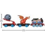 Fisher-Price - Metal Engine Středověký Thomasův vlak s vagony HHN18 HHN173