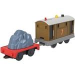 Fisher Price - Lokomotywa Toby z wagonikiem HYN303