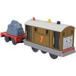 Fisher Price - Lokomotywa Toby z wagonikiem HYN304