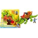 Fisher Price Imaginext Kráčející krokodýl a Kapitán Hook, Mattel DHH636