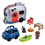 Fisher Price Little People - Edukacyjna przyczepa kempingowa HJN43 wersja polska1